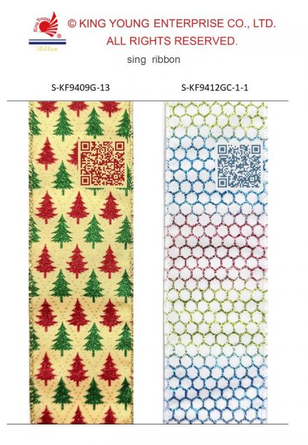 AI Sing Ribbon-Xmas Tree and pattern